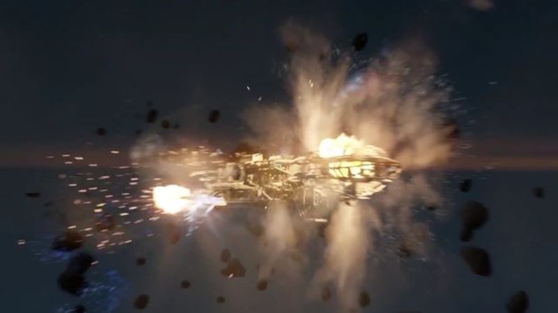 Star Citizen Explosion